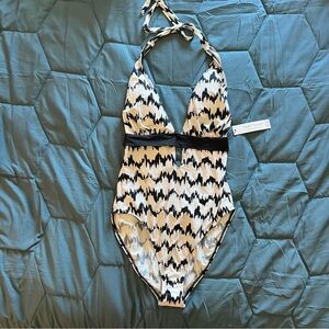 Tart Collections black & white swimsuit.  Medium.